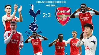 TOTTENHAM 2:3 ARSENAL: GOLAZOOOO KAI HAVERTZ, BUKAYO SAKA: IYI N'INTAMBWE KUGIKOMBE