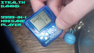 Mini-Game-Player "9999-in-1" Keychain LCD Game Jobbie