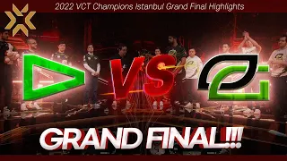 Grand Final l LOUD(BR) vs OpTic Gaming(NA) HIGHLIGHTS l 2022 VCT champions Istanbul Highlights