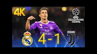 Real Madrid 4 1 Juventus   4K Ultra HDR   UCL Final 2017 💥 عصام الشوالي