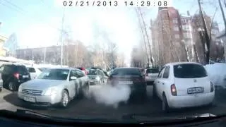 Auto ongelukken in Rusland 2013 winter Car Crash Compilation   Part 8