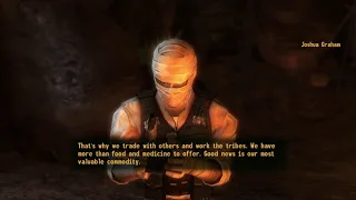 Fallout: New Vegas (In 4K HD) Honest Hearts Talking to Joshua Graham about the Tribes of Zion