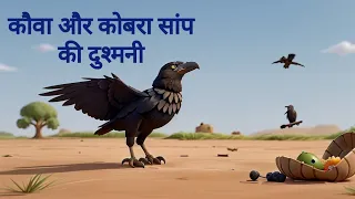 कौवा और कोबरा ki dushami ni hindi
