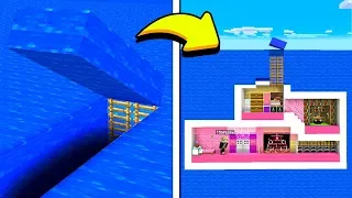 FINDING MY WIFE'S *SECRET* UNDERWATER MINECRAFT HOUSE!