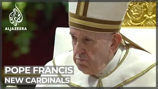 Catholic Church: Pope Francis anoints 20 new cardinals