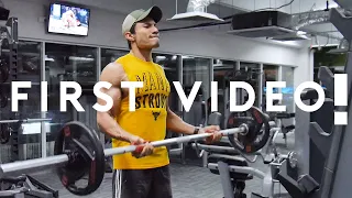 PapafitTV's first video! Biceps + Triceps Workout Routine