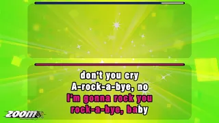 Clean Bandit feat Anne Marie and Sean Paul - Rockabye - Karaoke Version from Zoom Karaoke