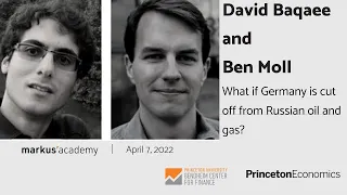 David Baqaee and Ben Moll on What if Germany is cut off from Russian oil and gas?