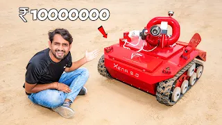 Playing With Mini Army Tank - Worth ₹1.2 Crore Robot