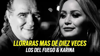 Lloraras mas de diez veces- Los del Fuego & Karina | Video Lyric