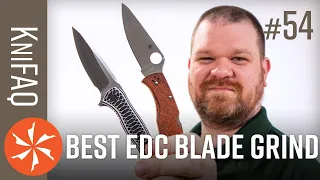 KnifeCenter FAQ #54: Best Grind for EDC? Best AXIS-Locks, 1095 vs 1095CV, Forged In Fire...