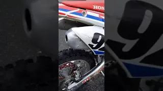 2015 CRF250R Cold Start