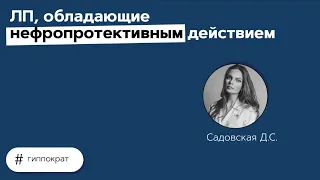 ЛП, обладающие нефропротективным действием. 02.04.21