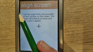 Align screen или карибровка экрана на Windows Mobile, решение проблемы