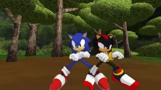 [MMD] (SONIC) - Gangnam Style (chorus)