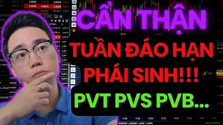 Chứng khoán hàng ngày: Cẩn thận!! Tuần đáo hạn phái sinh! PVT PVS PVB | Phân tích vnindex & cổ phiếu