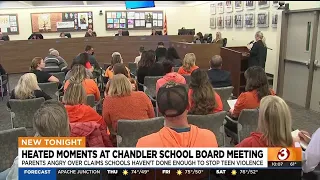 Heated moments at Chandler Unified school board meeting