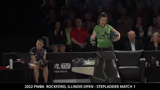 2022 PWBA Rockford Open Stepladder Match 1 - Stefani Johnson vs Shannon O'Keefe