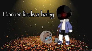 | Horror finds a human baby | (HORRORTALE) | [Sally Saddles] |