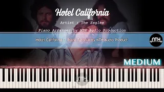 Hotel California - The Eagles - Piano Tutorial 2022