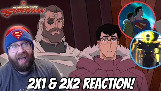 My Adventures With Superman 2x1 & 2x2 Reaction!!! Great Start For Season 2!