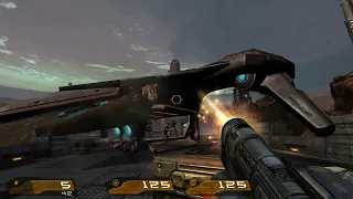 Quake 4 4x AI upscaled textures mod Gameplay playthrough part 5 ENDING - 4K 60FPS No commentary