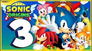 SONIC ORIGINS Walkthrough Part 3 Sonic The Hedgehog 2 KNUCKLES is Hard Mode! (Nintendo Switch)