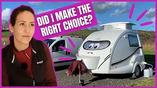 MY FIRST YEAR WITH A GO-POD CARAVAN | Owners Review | Going Go-Pod Plus | Micro Caravan