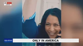 Kamala Harris impersonator acts out scenario of how far the VP might go to get the top job