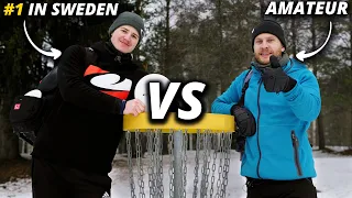 Can I beat the #1 Disc Golfer in Sweden with a 10 score lead?