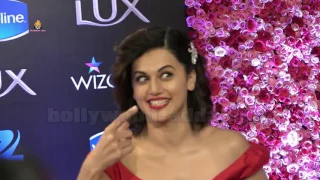 Actress Tapsee Pannu Attend Lux Golden Rose Awards 2016 - Bollywood Bulletin