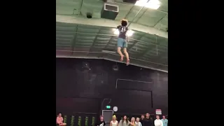 The Lowest Backflip You’ll Ever See