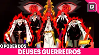 O NOVO PATAMAR DE FORÇA DE ONE PIECE -OS DEUSES GUERREIROS QUE DERROTARAM JOYBOY-GOROSEI AKUMA NO MI