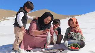 Village Life in the Coldest Village of Afghanistan | Living at Minus -54 Degrees Celsius❄️❄️