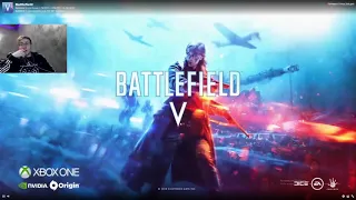 ШЕВЦОВ СМОТРИТ ТРЕЙЛЕР BATTLEFIELD 5