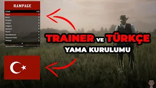 Red Dead Redemption 2 TRAINER ve TÜRKÇE YAMA nasıl kurulur ?