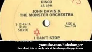 John Davis Break Beat - I Cant Stop Drum Break