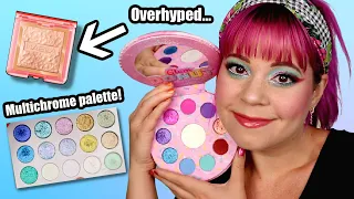 Trying new makeup! Glamlite Donut palette, Enchanted Lustre, Juno & Co, Nabla ++