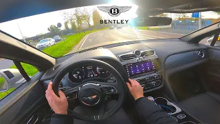 The NEW Bentley Bentayga V8 2021 Test Drive : Tunnel and Launch Exhaust Sounds