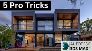 5 Pro Tips for 3DS Max User | Get upto 10X Speed