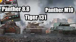 Vyplatí se Panther 8.8, Panther M10 s Tiger 131? [stream highlight]