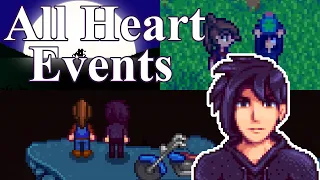 Sebastian All Heart Events! - Stardew Valley 1.5