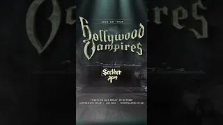 Hollywood Vampires UK tour announcement #shorts