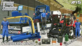 GÖWEIL sent US a TRUCKLOAD of EQUIPMENT to TEST | Tyrolean Alps | Farming Simulator 22 | Episode 15