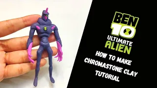 How to make chromastone | ben ten alien force | clay tutorial