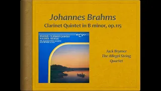 Brahms, Clarinet Quintet, op.115 - Video Score - Jack Brymer, Allegri Quartet