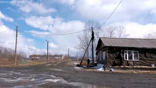 Сахалинский поселок. Начало строительства.