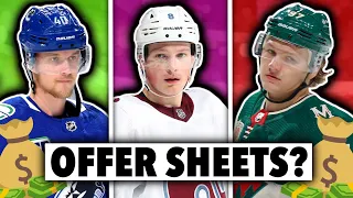 Will One Of These Young NHL STARS Be Offer Sheeted THIS Off Season?