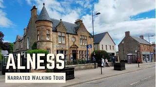 ALNESS | 4K Narrated Walking Tour | Let's Walk 2021