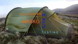 The search is over - ALMOST the perfect tent? Fjallraven Abisko Lite 2